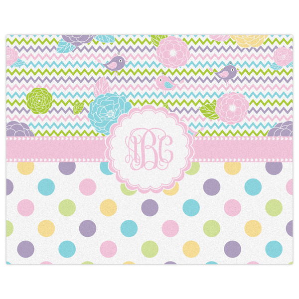 Girly Girl Indoor / Outdoor Rug - 8'x10' - Front Flat