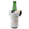 Girly Girl Jersey Bottle Cooler - ANGLE (on bottle)