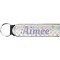 Girly Girl Neoprene Keychain Fob (Personalized)