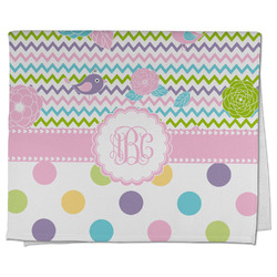 Girly Girl Kitchen Towel - Poly Cotton w/ Monograms