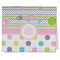 Girly Girl Kitchen Towel - Poly Cotton - Folded Half
