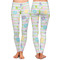 Girly Girl Ladies Leggings - Front and Back