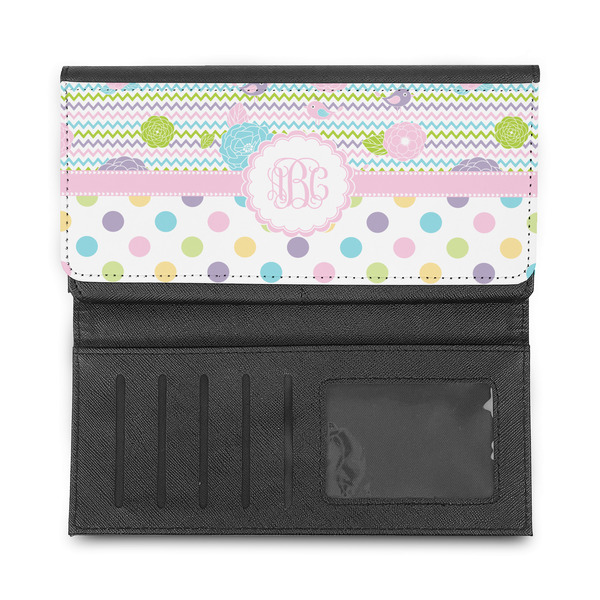 Girly Girl Ladies Wallet - Half Way Open