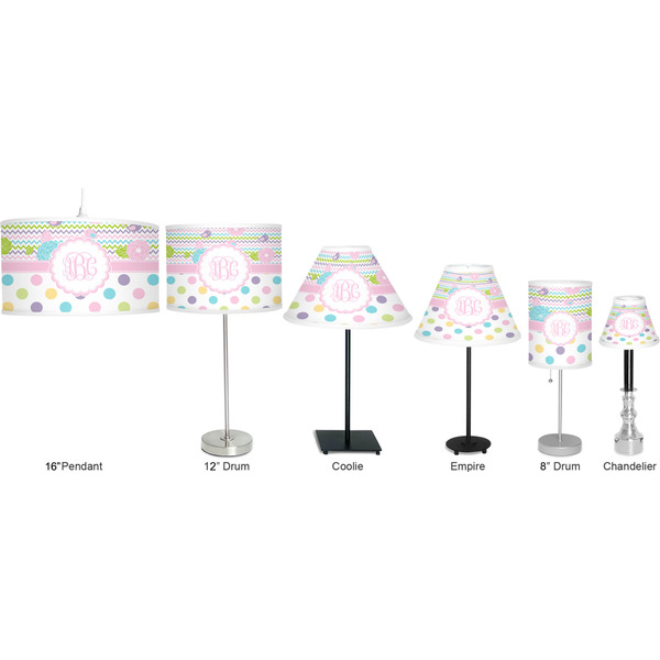 Girly Girl Lamp Full View Size Comparison