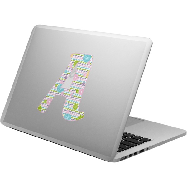 Custom Girly Girl Laptop Decal (Personalized)