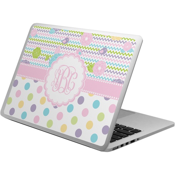 Custom Girly Girl Laptop Skin - Custom Sized (Personalized)