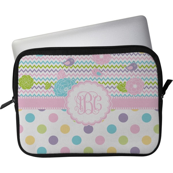 Custom Girly Girl Laptop Sleeve / Case - 13" (Personalized)