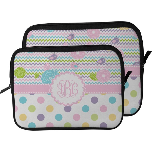 Girly Girl Laptop Sleeve (Size Comparison)