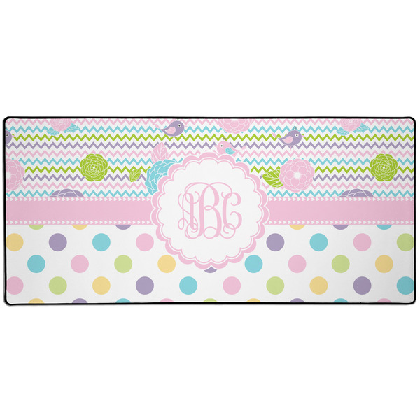 Custom Girly Girl 3XL Gaming Mouse Pad - 35" x 16" (Personalized)