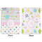 Girly Girl Large Laundry Bag - Front & Back View