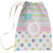 Girly Girl Large Laundry Bag - Front View