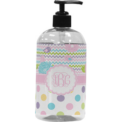 Girly Girl Plastic Soap / Lotion Dispenser (Personalized)