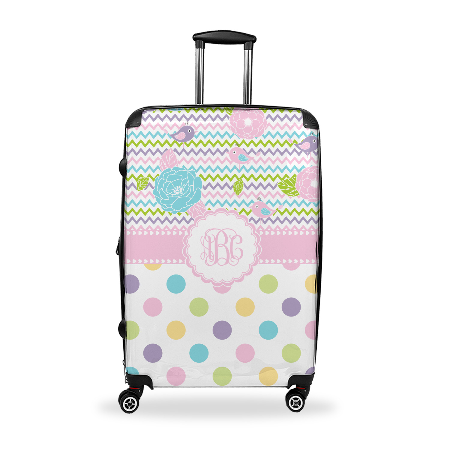 Girly Girl Suitcase Large (Personalized) YouCustomizeIt