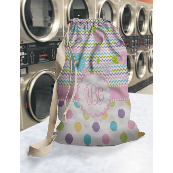 Girly Girl Laundry Bag in Laundromat