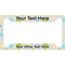 Girly Girl License Plate Frame - Style A (Personalized)