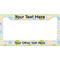 Girly Girl License Plate Frame - Style B (Personalized)