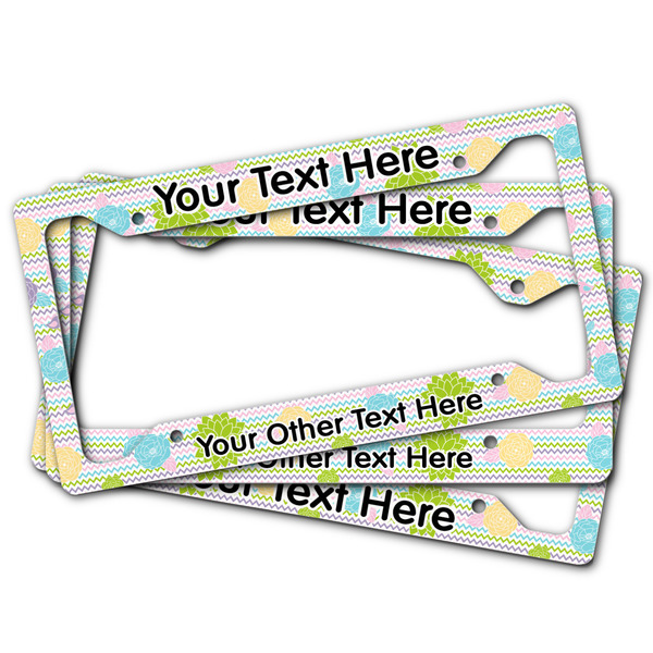 Girly Girl License Plate Frames - (PARENT MAIN)