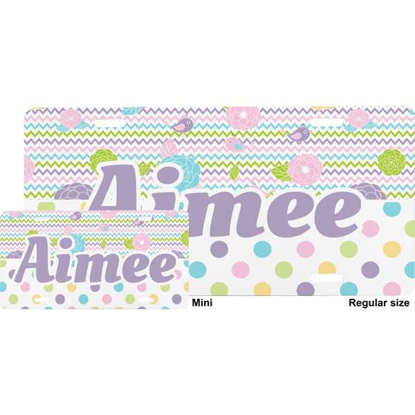 Girly Girl License Plate (Sizes)