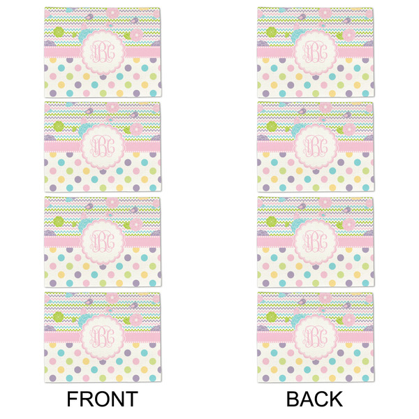 Girly Girl Linen Placemat - APPROVAL Set of 4 (double sided)