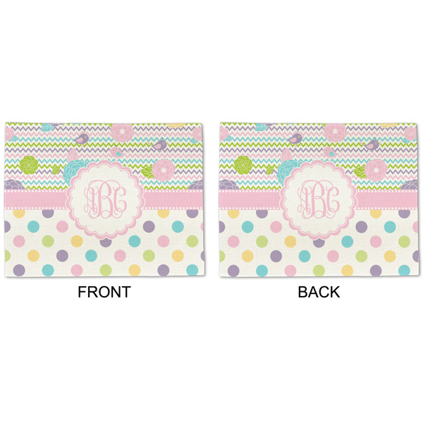 Girly Girl Linen Placemat - APPROVAL (double sided)