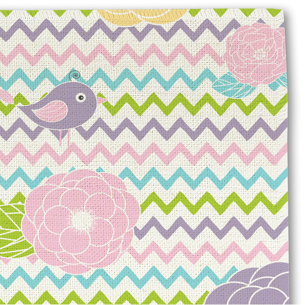 Girly Girl Linen Placemat - DETAIL