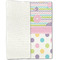 Girly Girl Linen Placemat - Folded Half