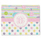 Girly Girl Single-Sided Linen Placemat - Single w/ Monogram
