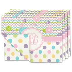 Girly Girl Linen Placemat w/ Monogram
