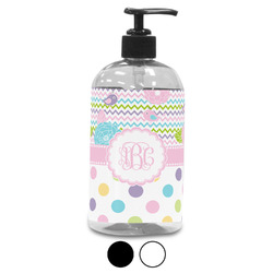 Girly Girl Plastic Soap / Lotion Dispenser (Personalized)