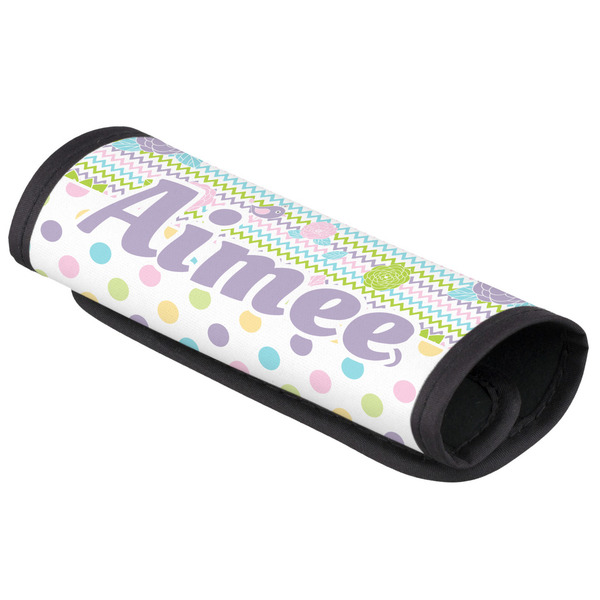 Custom Girly Girl Luggage Handle Cover (Personalized)