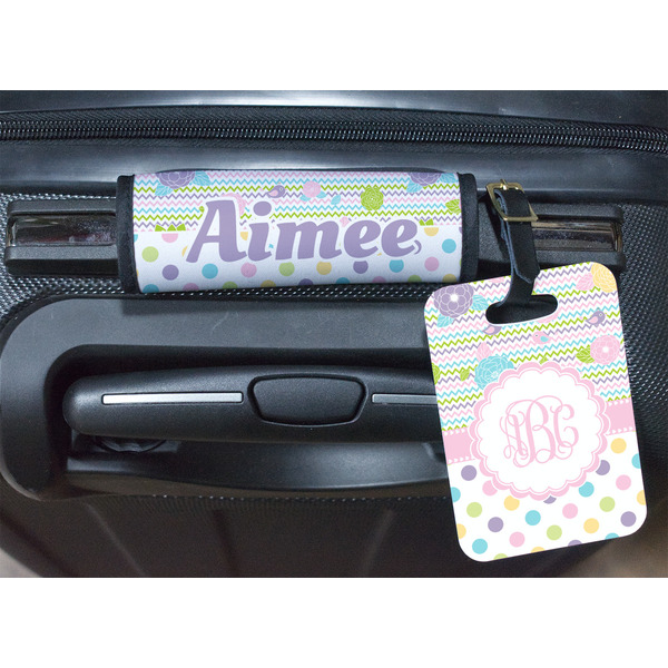 Girly Girl Luggage Wrap & Tag