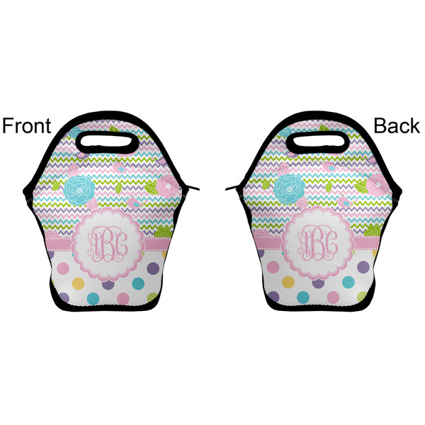 Girly Girl Lunch Bag - Front and Back