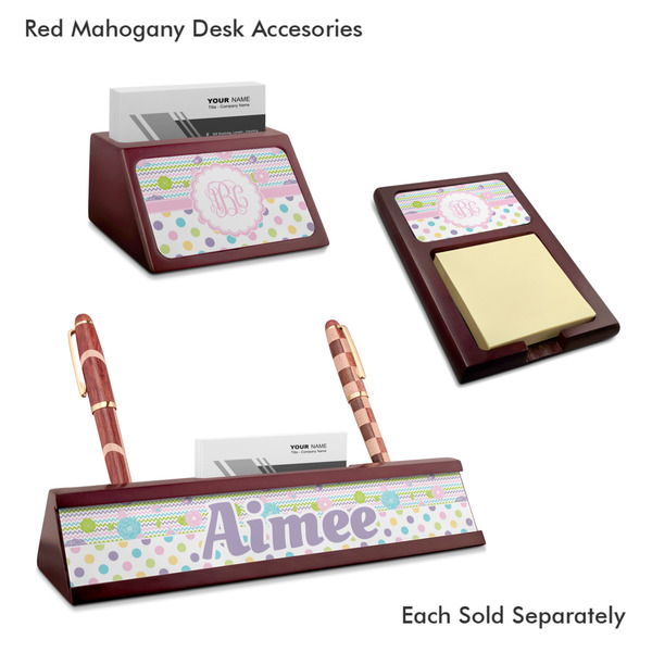 Girly Girl Mahogany Desk Accessories