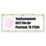 Girly Girl Return Address Labels (Personalized)