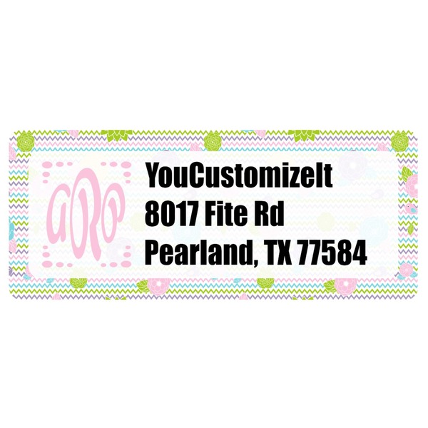 Custom Girly Girl Return Address Labels (Personalized)