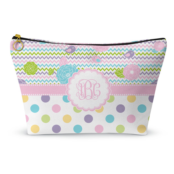 Custom Girly Girl Makeup Bag - Small - 8.5"x4.5" (Personalized)