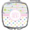 Girly Girl Compact Makeup Mirror (Personalized)