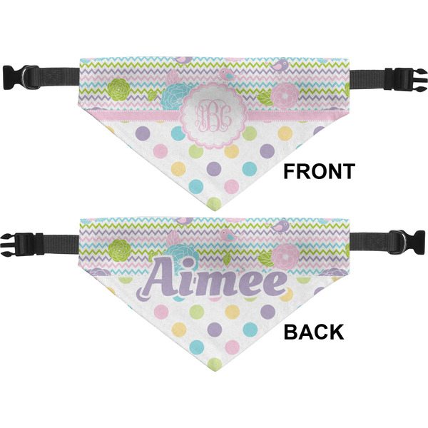 Girly Girl Medium Dog Bandana Approval