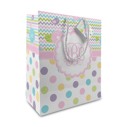 Girly Girl Medium Gift Bag (Personalized)