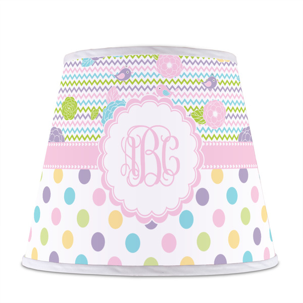 Girly Girl Poly Film Empire Lampshade - Front View
