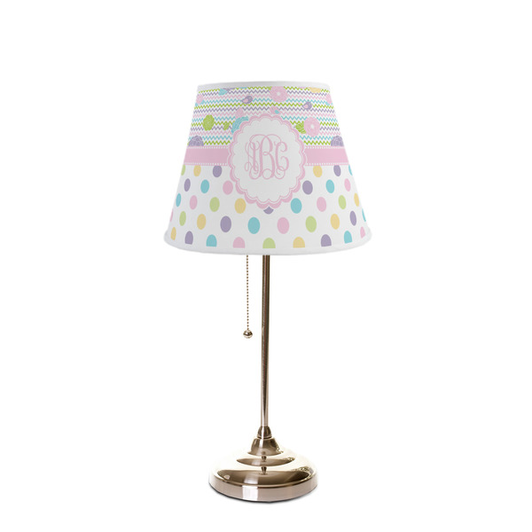 Girly Girl Poly Film Empire Lampshade - On Stand