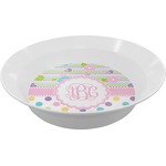 Girly Girl Melamine Bowl - 12 oz (Personalized)