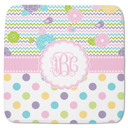 Girly Girl Memory Foam Bath Mat - 48"x48" (Personalized)