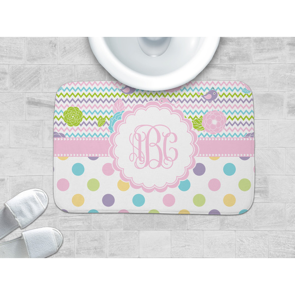 Girly Girl Memory Foam Bath Mat - LIFESTYLE 34x21