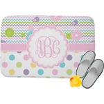 Girly Girl Memory Foam Bath Mat - 24"x17" (Personalized)