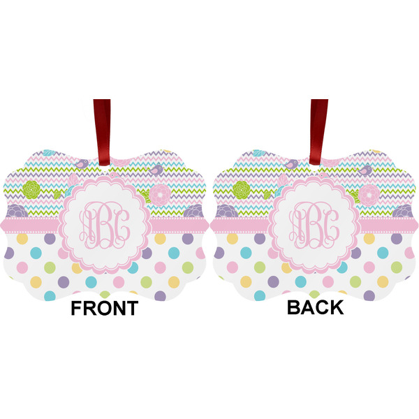 Girly Girl Metal Benilux Ornament - Front and Back (APPROVAL)