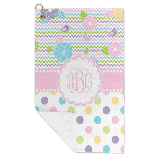 Girly Girl Microfiber Golf Towels - FOLD
