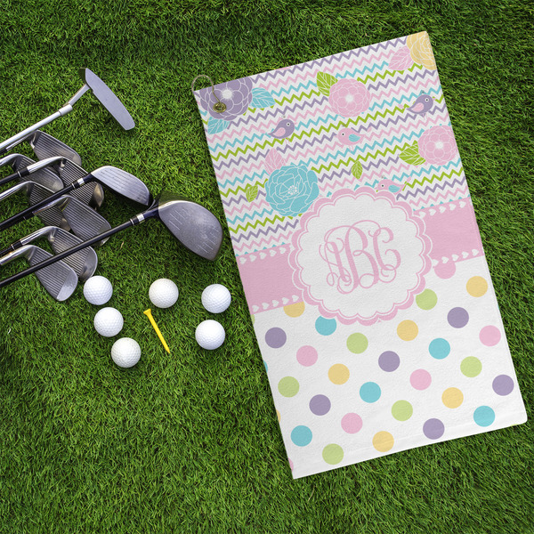 Girly Girl Microfiber Golf Towels - LIFESTYLE