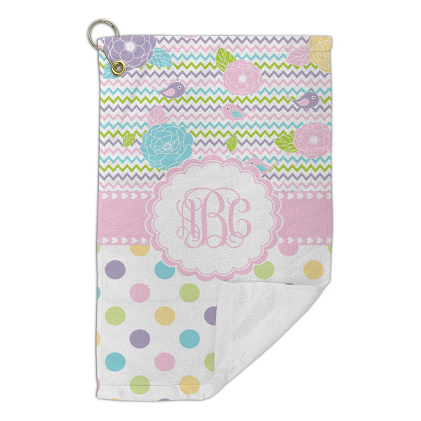 Girly Girl Microfiber Golf Towels Small - FRONT FOLDED