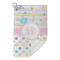 Girly Girl Microfiber Golf Towels Small - FRONT FOLDED